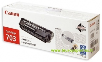 Canon Cartridge 703 + Hewlett-Packard Q2612A Juoda, 2000 psl.