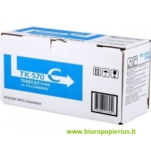 Kyocera TK-570C Mėlyna 12000 psl