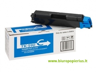 Kyocera TK-590C Mėlyna 5000 psl