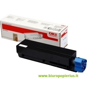 OKI B431-T/B411-T Juoda, 3000 psl.