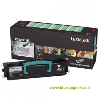 Lexmark E350 kasetė Juoda, 9000 psl.