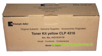 Triumph Adler CLP4316/Utax CLP3316 Geltona, 4000 psl.