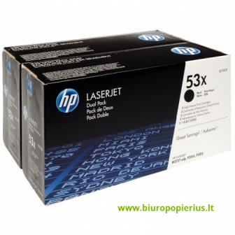 Hewlett-Packard Q7553XD 2 vnt. Juoda, 7000 psl.