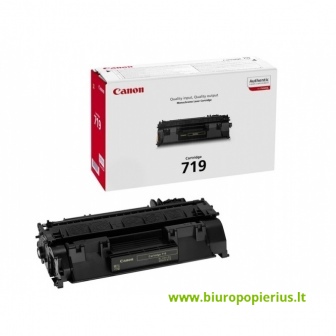 Canon Cartridge 719 + Hewlett-Packard CE505A Juoda, 2100 psl