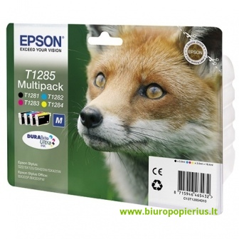 Epson T1285, rašalų komplektas 