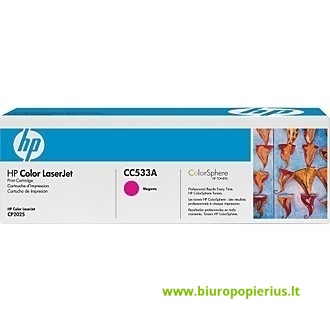 Hewlett-Packard CC533A Purpurinė, 2800 psl.