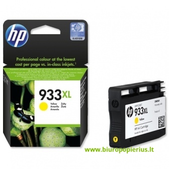 Hewlett-Packard 933XL  Geltona, 1000 psl.