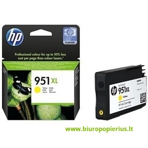 Hewlett-Packard 951XL Geltona, 1500 psl.