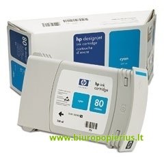 Hewlett-Packard C4846A Mėlyna, 350 ml.