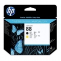 Hewlett-Packard 88 Printhead Geltona ir Juoda galvutė,