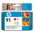 Hewlett-Packard 91 Printhead Purpurinė/geltona