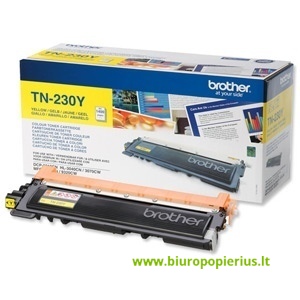 Brother TN-230Y Geltona, 1400 psl.