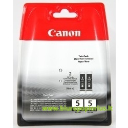 Canon PGI-5Bk Juoda, 2 vnt., 2x360 psl.