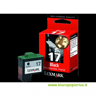Lexmark 10N0217 NR. 17 Juoda, 210 psl.