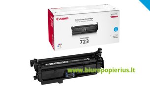 Canon Cartridge 723 CY + Hewlett-Packard CE251A Mėlyna, 8500 psl.