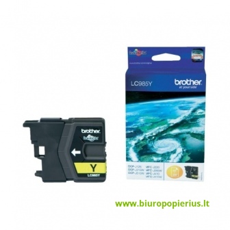 Brother LC985Y Geltona, 12 ml.