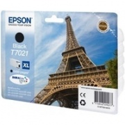 Epson T7021 XL Juoda, 2400 psl.