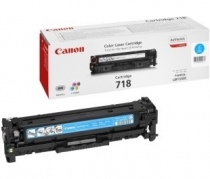 Canon Cartridge 718C + Hewlett-Packard CC531A Mėlyna, 2900 psl.
