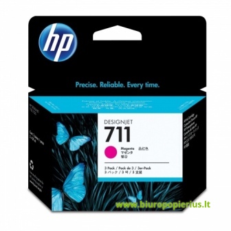 Hewlett-Packard 711 (CZ131A) Purpurinė, 29 ml