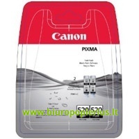 Canon PGI-520Bk Juoda, 2 vnt. 19 ml