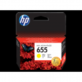 Hewlett-Packard 655 (CZ112AE) Geltona, 600 psl.