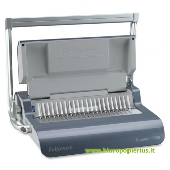 Plastikinių spiralių įrišėjas FELLOWES "Quasar+ 500’’