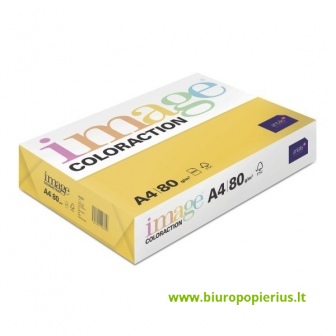  Spalvotas popierius IMAGE COLORACTION, (HAWAII), A4 80g 500 l., saulės geltona sp.