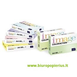  Spalvotas popierius IMAGE COLORACTION, (BERMUDA) A4 80g 500 l. jūros mėlyna sp.