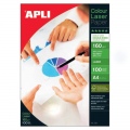  Foto popierius APLI COLOUR LASER GLOSSY, A4, 160 g/m2, 100 lapų