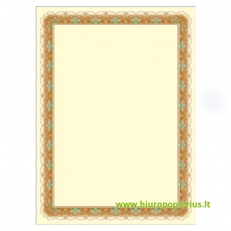  Dekoratyvinis popierius ZLOTO, A4, 250 g/m2, 20 lapų