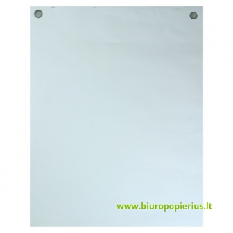  Bloknotas konferencijoms SMILTAINIS, 594 x 840 mm, 20 lapų, baltas lapas