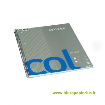  Sąsiuvinis su spirale HAMELIN COLLEGE, A5, 70 lapų, langeliais - 5 vnt.