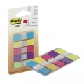  Lipnūs žymekliai POST-IT, 11,9x43,2 mm, 5 spalvos