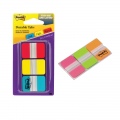  Lipnūs žymekliai POST-IT, 25,4 x 38 mm, 3 spalvos