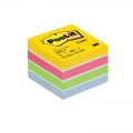  POST-IT® lipnių lapelių MINI kubai, ULTRA spalvų, 51 x 51 cm, 400 lapelių