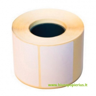  Lipnios etiketės 40x24mm, 1000 etikečių, pusiau blizgus popierius