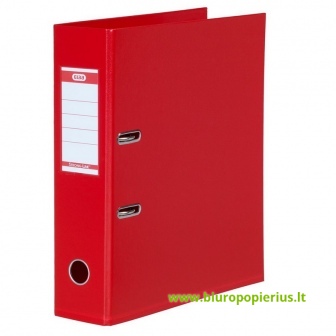  Segtuvas ELBA STRONG-LINE, A4, standartinis, 80 mm, raudonas