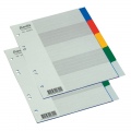  Spalvoti skiriamieji lapai BANTEX, PP, A5, 5 lapai