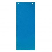  Kartoniniai skirtukai SMILTAINIS, 100 lapų, 11 x 23,5 cm, mėlynos spalvos