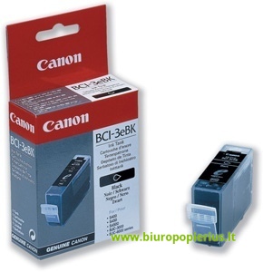 Canon BCI-3eBk Juoda, 500 psl.