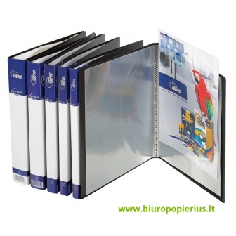  Pristatymo segtuvas,tvirto PP, A4, 60 lapų, juodas