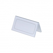  Pastatomos vardinės stalo kortelės DURABLE, 52/104 x 100 mm, 1 vnt.