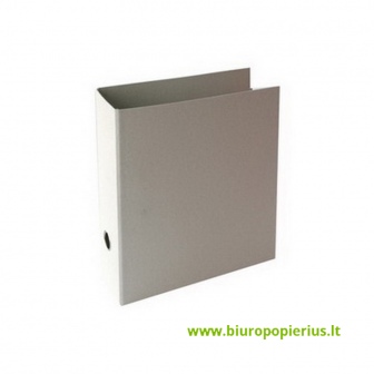  Segtuvas SMILTAINIS, A4, kartoninis, 80 mm, pilka sp.