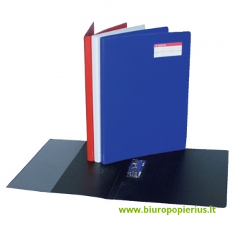  Aplankas kietu viršeliu ESSELTE, su spaustuku, raudonas, A4