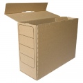  Archyvinė dėžė SMILTAINIS, ruda, 320 x 243 x 120 mm