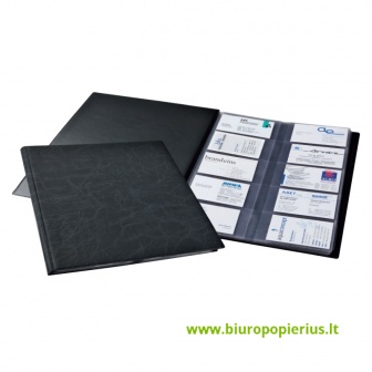  Vizitinių kortelių albumas DURABLE VISIFIX®, A4