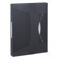  Dėklas - dėžutė ESSELTE VIVIDA, PP, A4, 40 mm, juodas