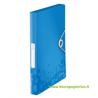  Dėklas - dėžutė LEITZ WOW, PP, A4, šviesiai mėlyna