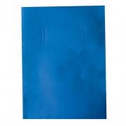  Kartoninis dėklas dokumentams SMILTAINIS, 240x318 mm, mėlyna
