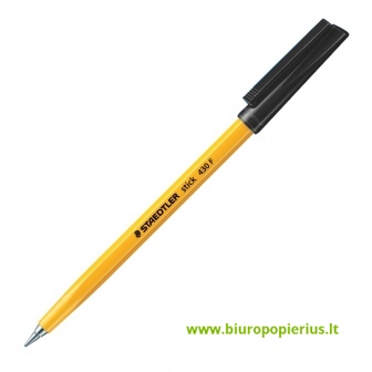  Tušinukas STAEDTLER STICK 430, 0,7 mm, juodas - 2 vnt.